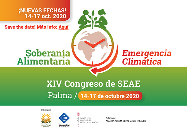 Soberanía alimentaria y Emergencia climática, XIV Congreso de SEAE