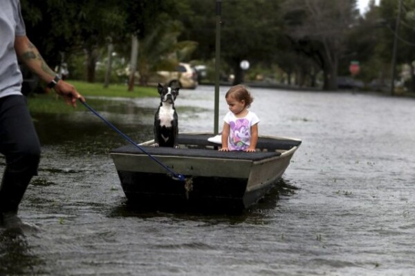 “Las lluvias del siglo”: las fotos de las inundaciones en Florida tras los aguaceros provocados por la tormenta Eta