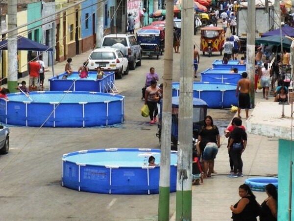 Prohíben piscinas en calles de barrios durante Semana Santa