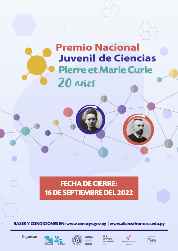 CONACYT invita a estudiantes a postular en la 20ª edición del Premio Nacional Juvenil de Ciencias “Pierre et Marie Curie”